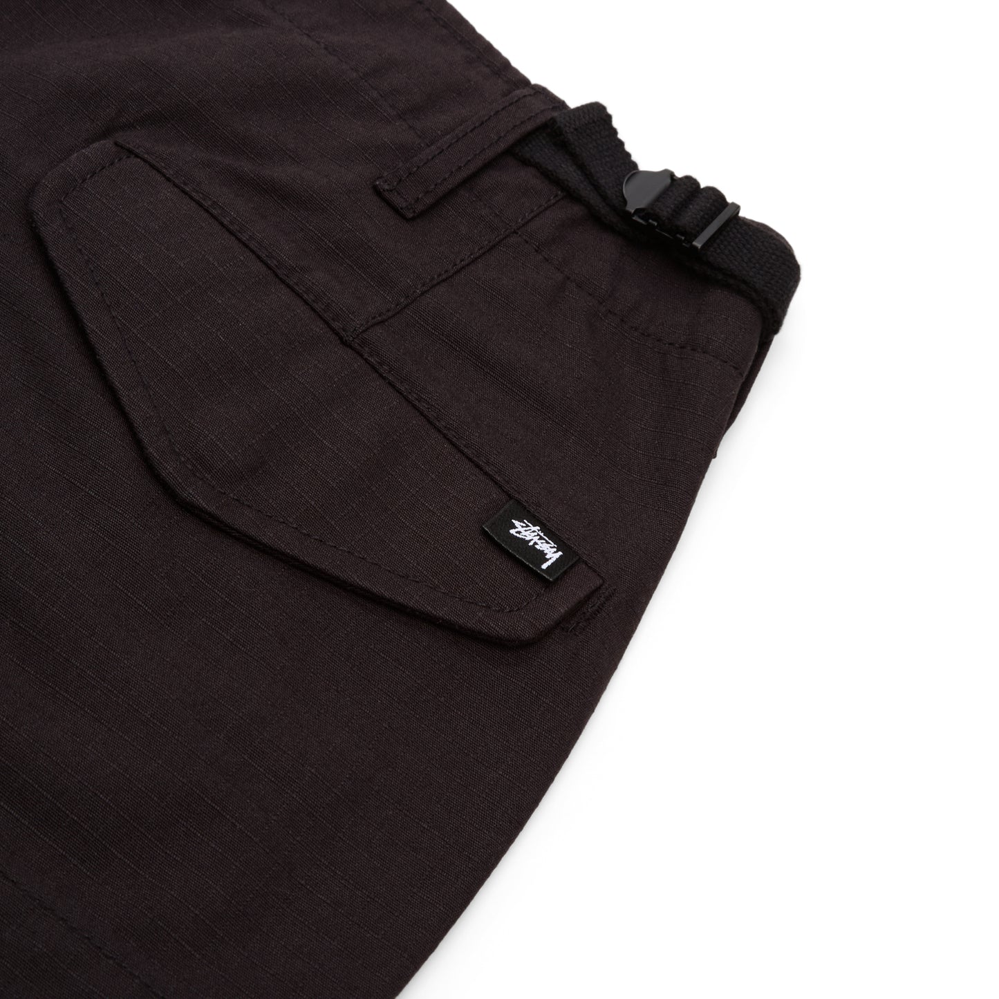 Stussy Cargo Short Ripstop (Black)