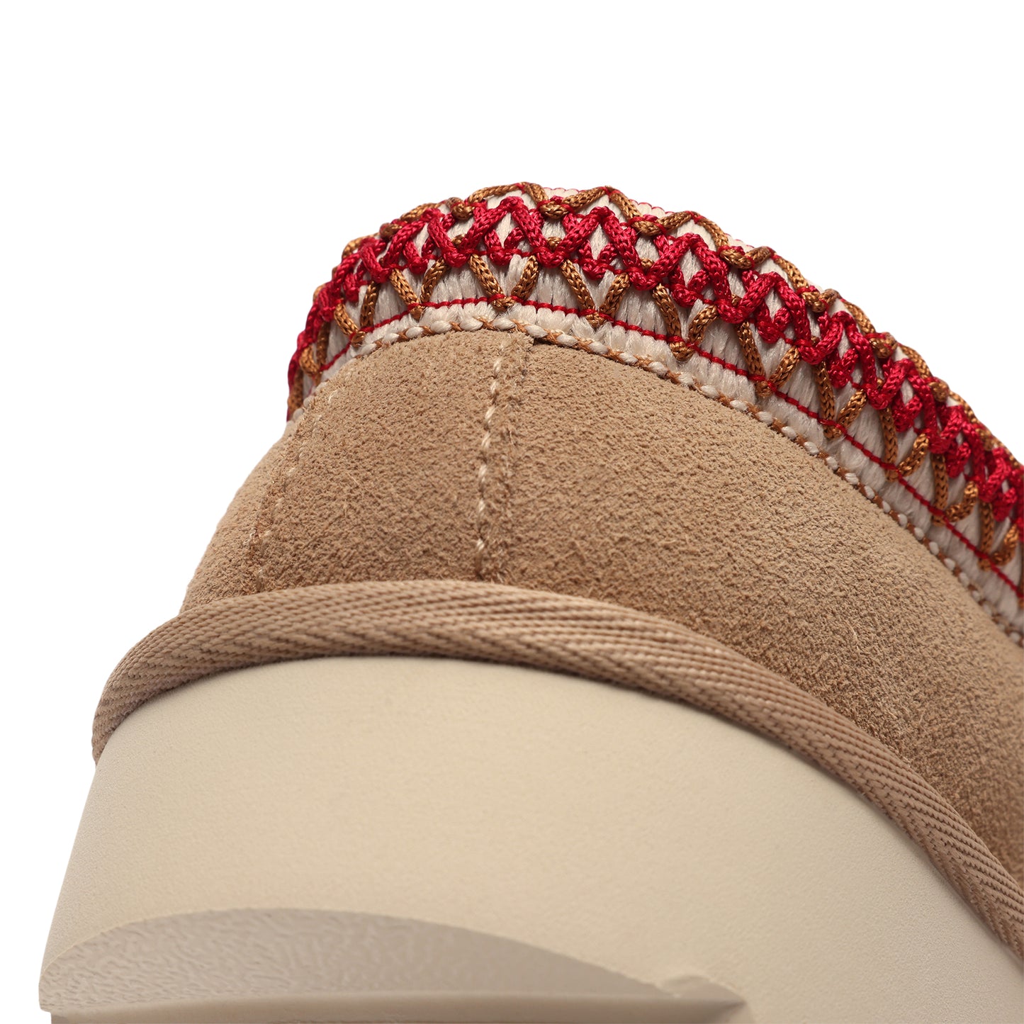 UGG WMNS Tasman II (Sand/Dark Cherry)