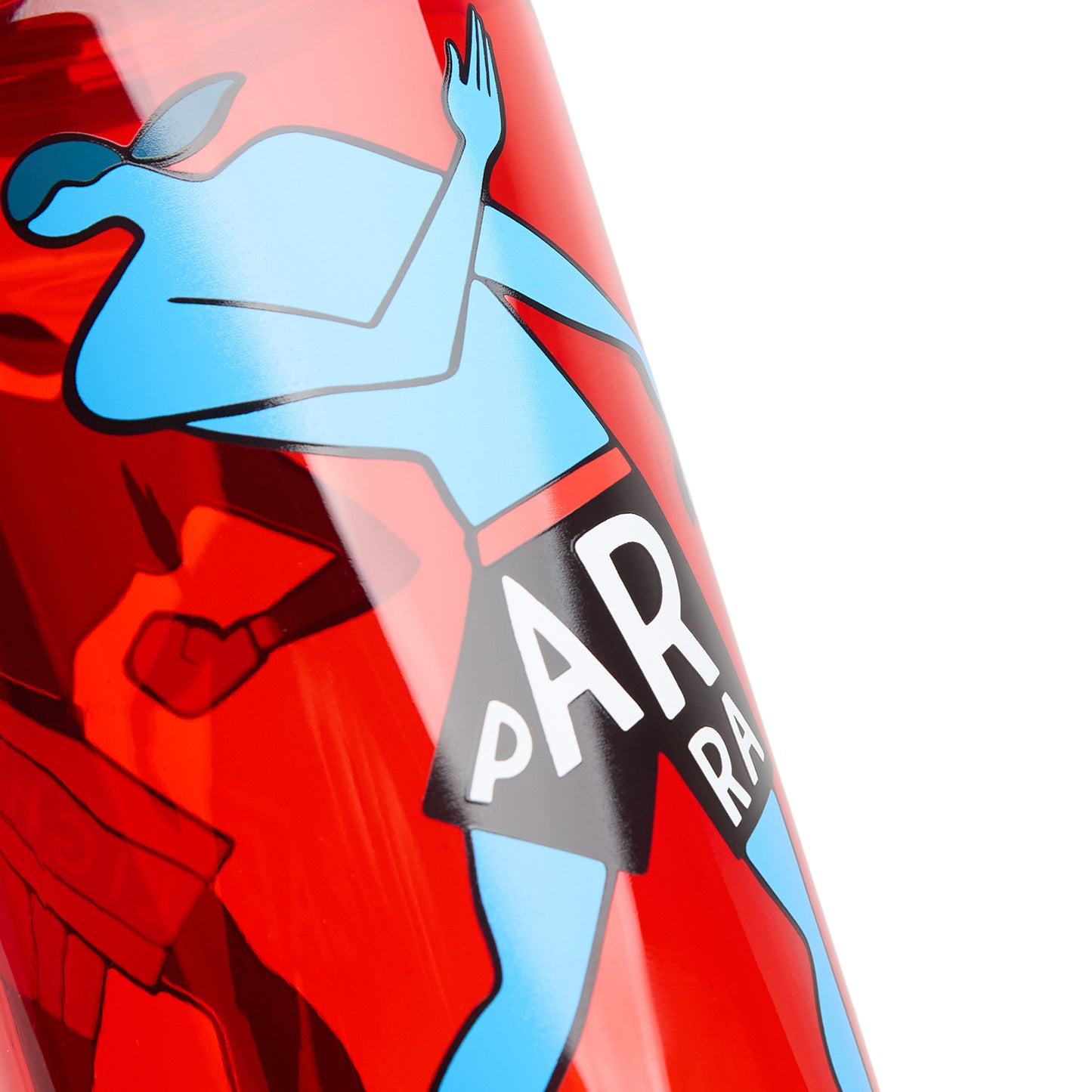 By Parra Water Slapped Nalgene Bottle (Red)