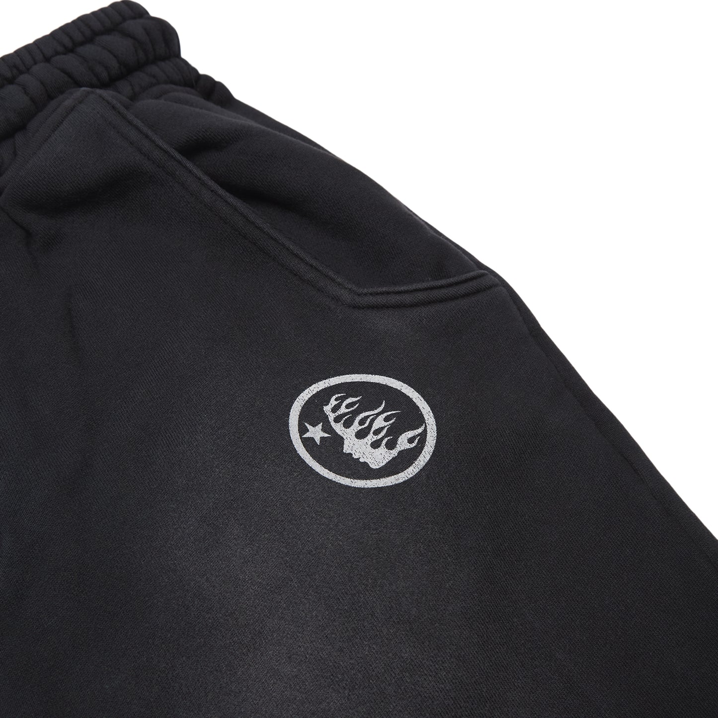 Hellstar Stars Shine Graffiti Sweatpants (Black)