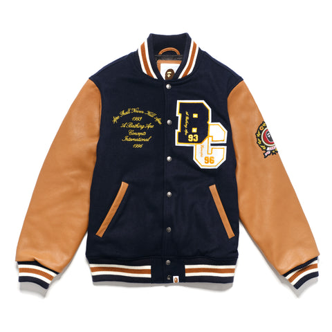 Concepts x BAPE Varsity Jacket (Navy)