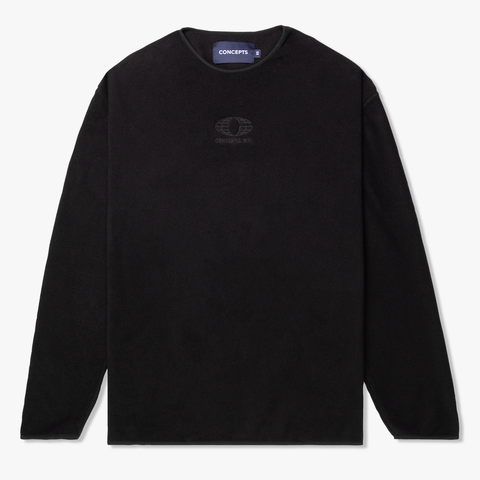 Concepts INTL Polar Fleece Long Sleeve (Black)