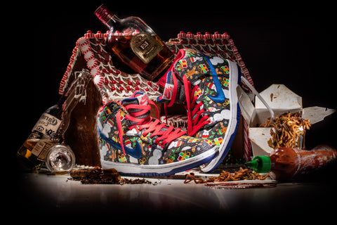 Concepts x Nike SB Dunk High "Ugly Sweater" 2017