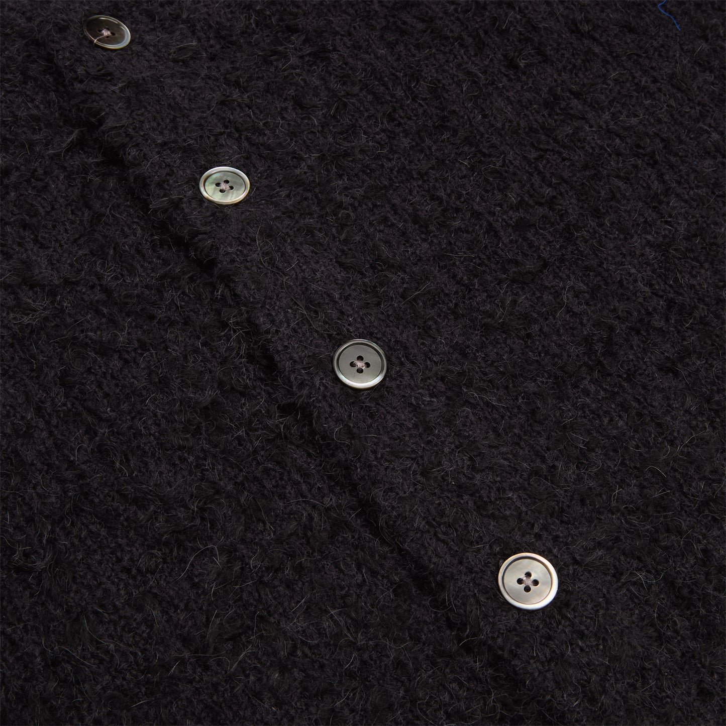Stussy Textured Cardigan (Black)