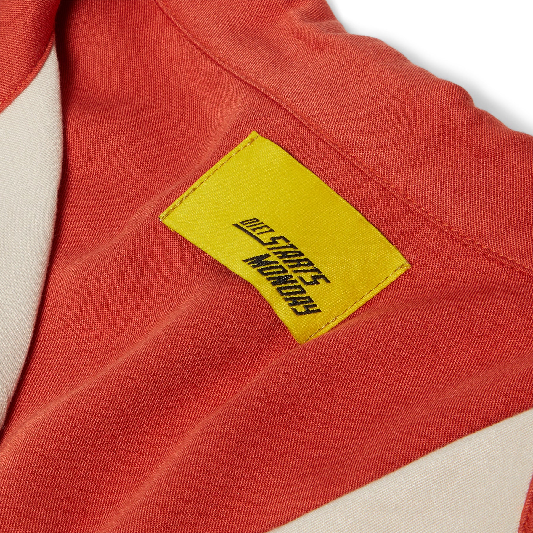 Diet Starts Monday Jim Button Up Shirt (Beige/Rust)