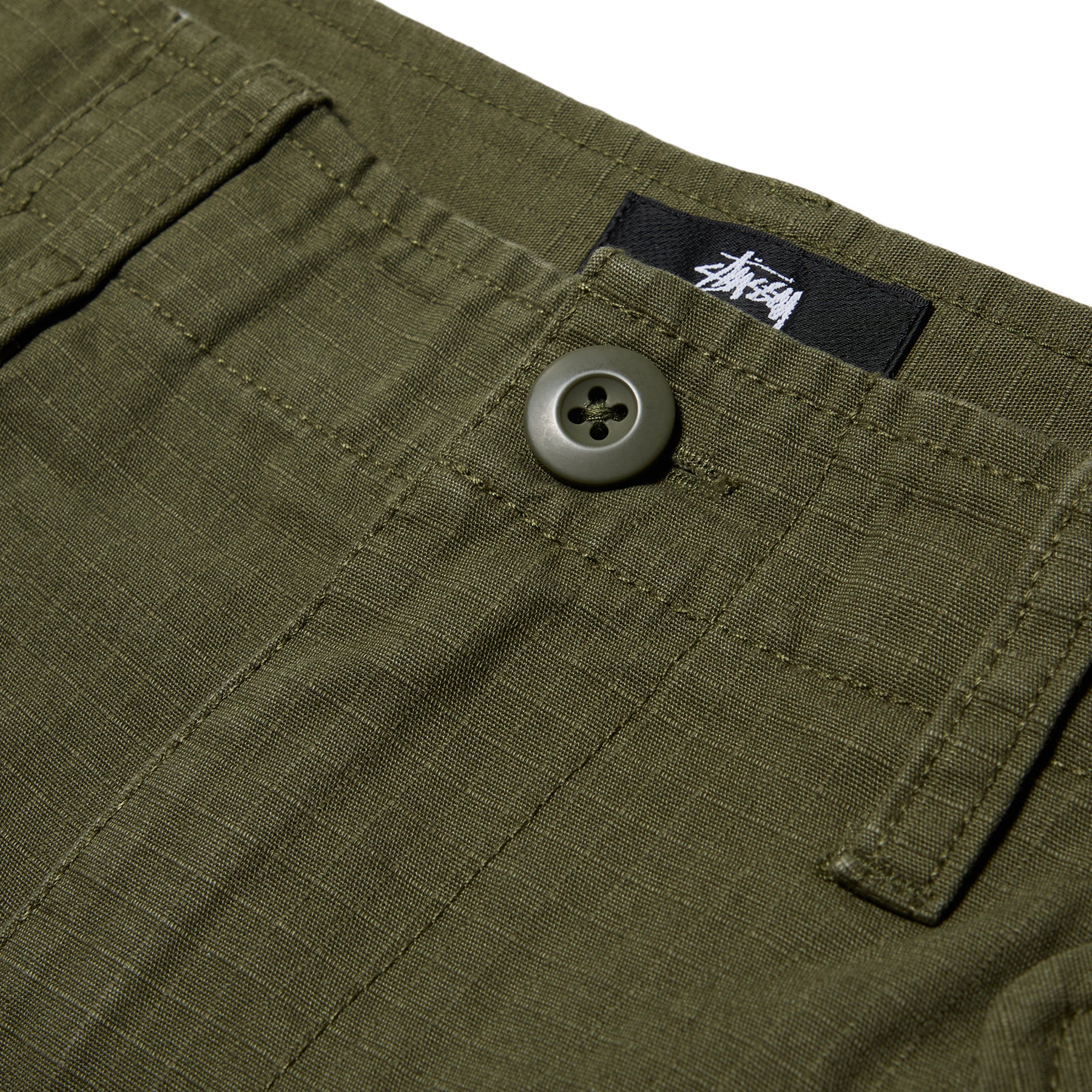 Stussy Cargo Short Ripstop (Olive Green)