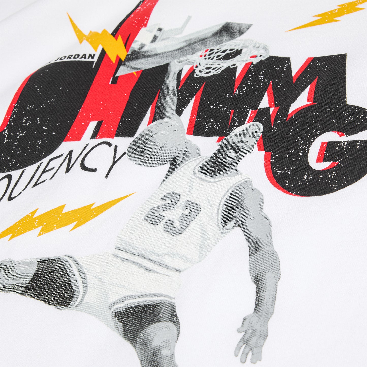 Air Jordan Nike Brand Jamming T-Shirt (White)