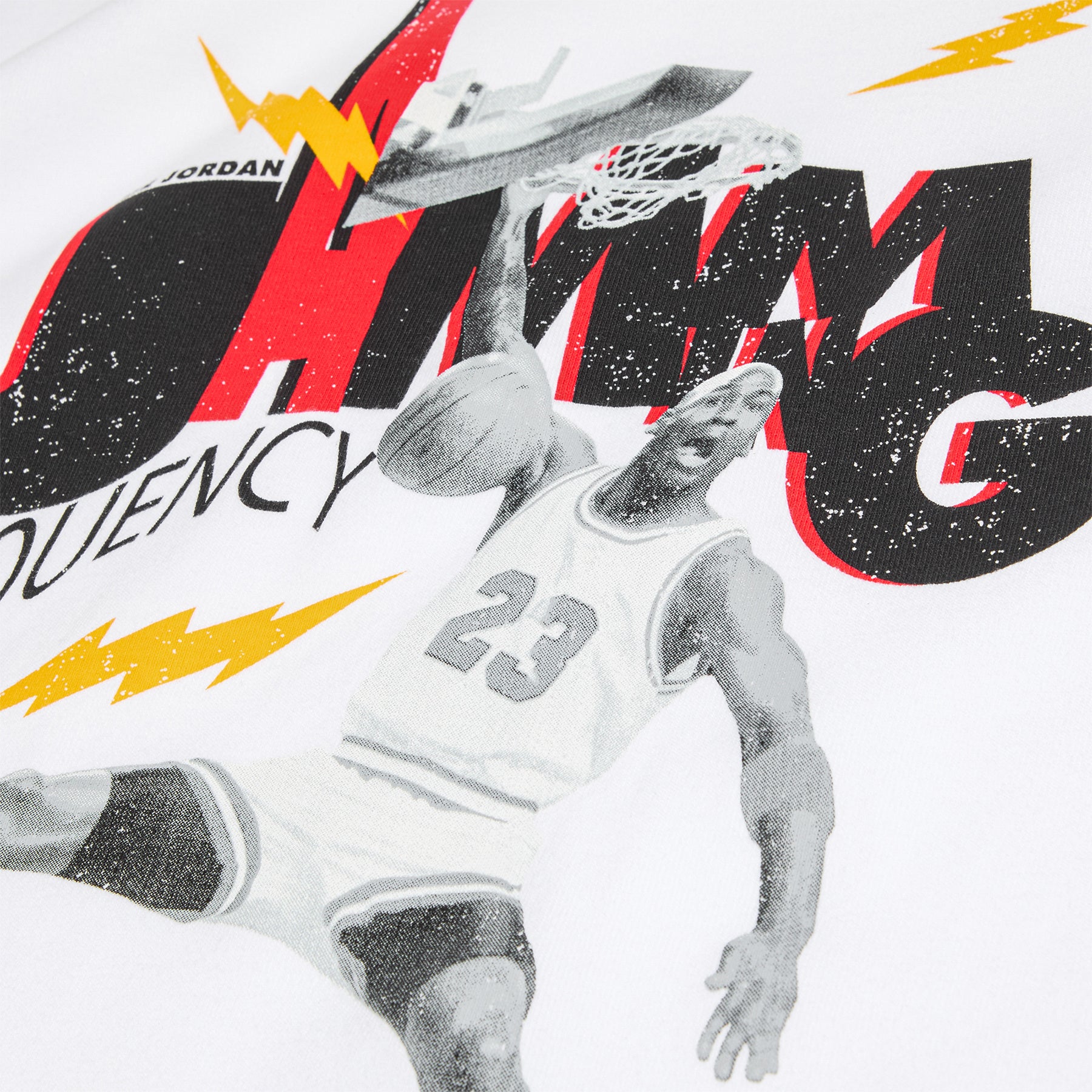 Air Jordan Nike Brand Jamming T-Shirt (White)