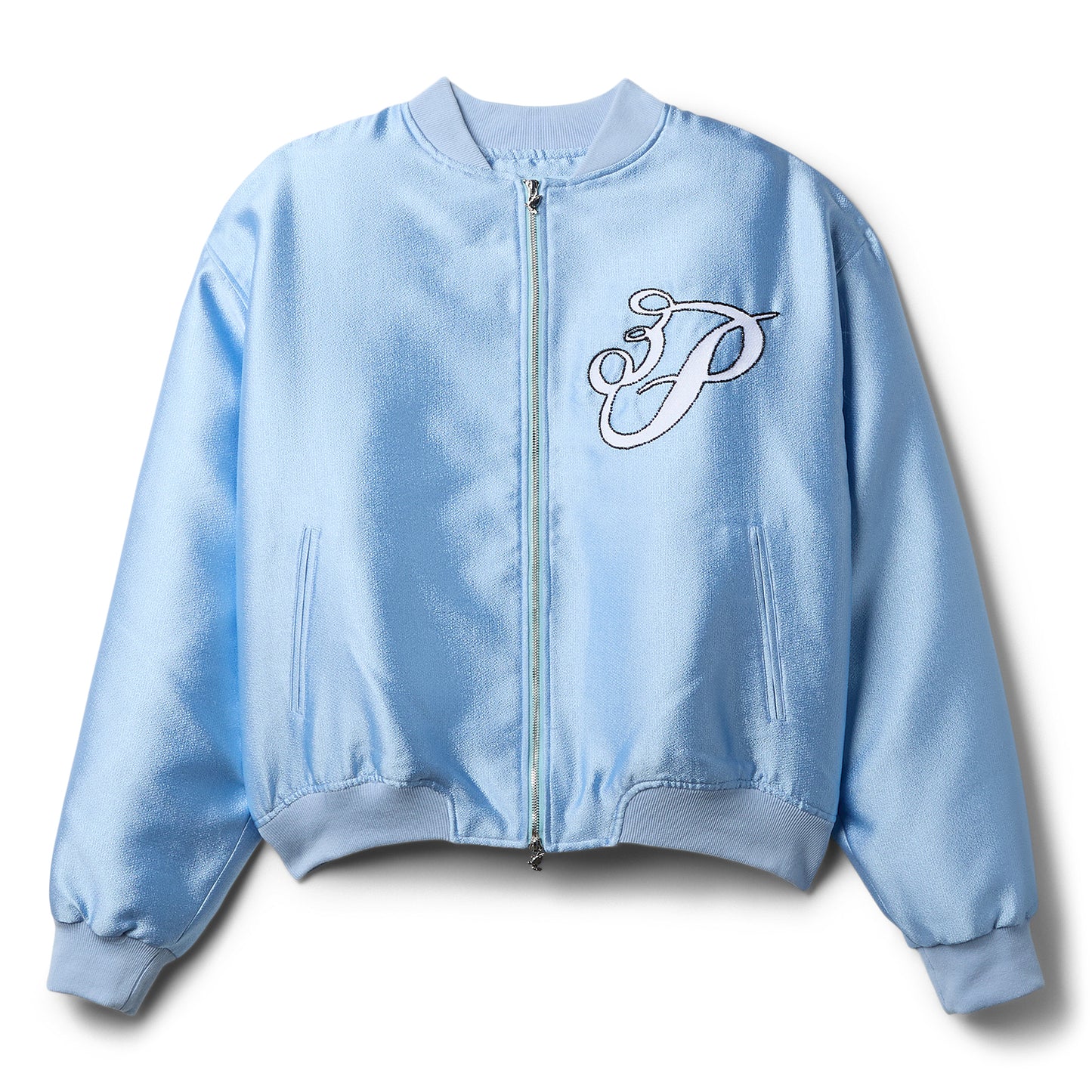 3.Paradis Doves Varsity Jacket (Sky blue)
