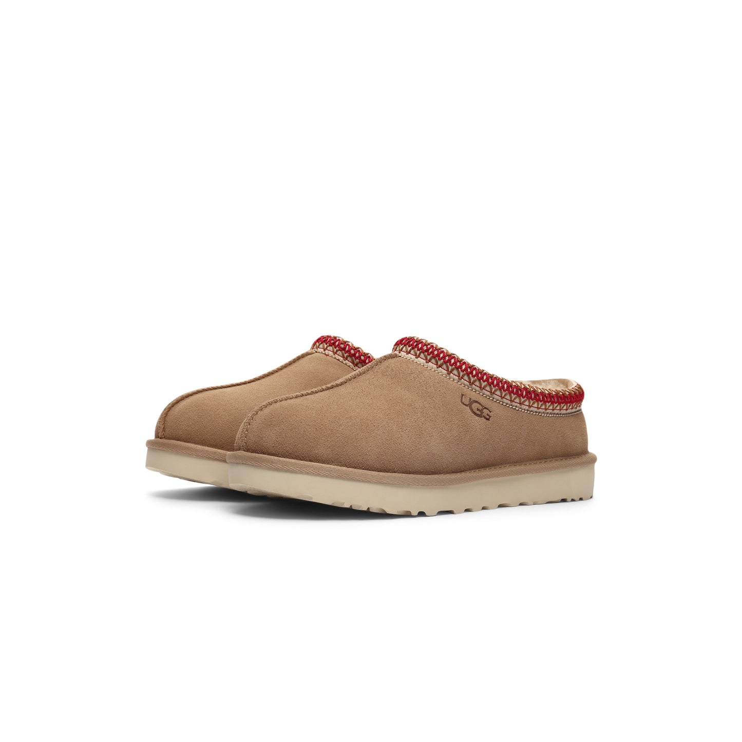 UGG WMNS Tasman II (Sand/Dark Cherry)