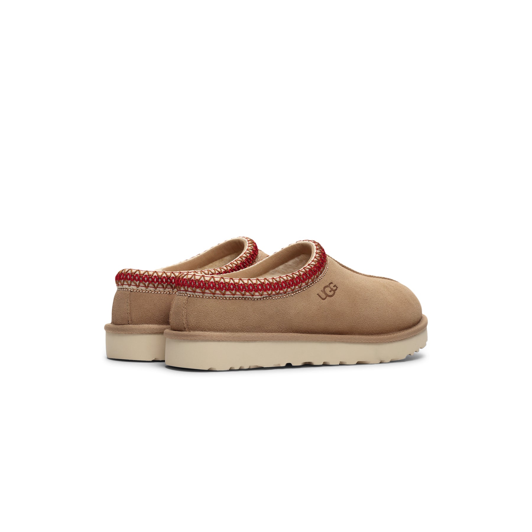 UGG WMNS Tasman II (Sand/Dark Cherry)