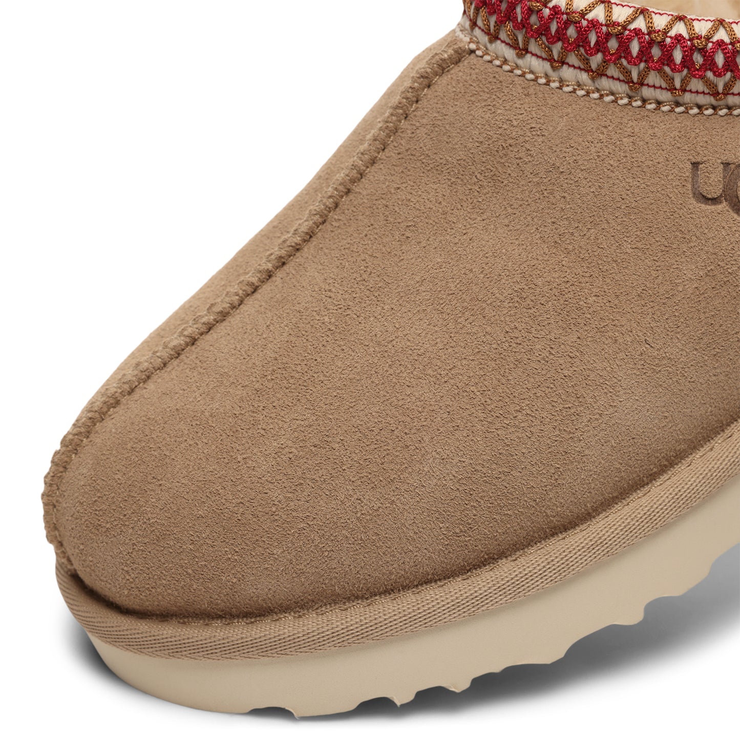 UGG WMNS Tasman II (Sand/Dark Cherry)
