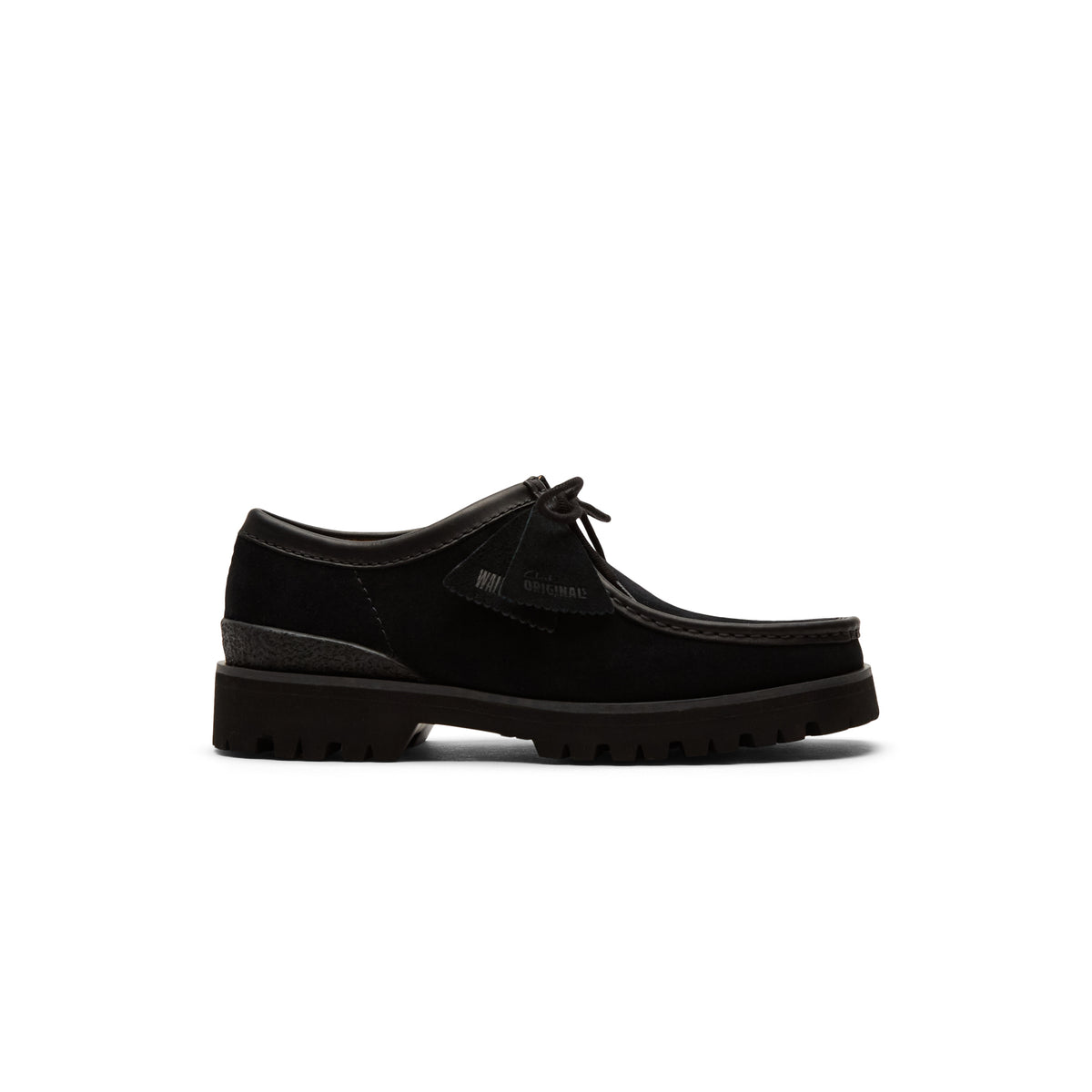 Clarks Walla Yukoner (Black Combi Sde)