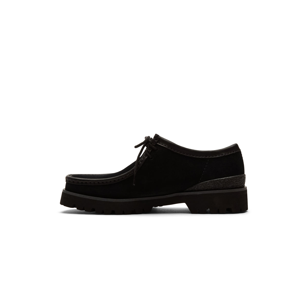 Clarks Walla Yukoner (Black Combi Sde)