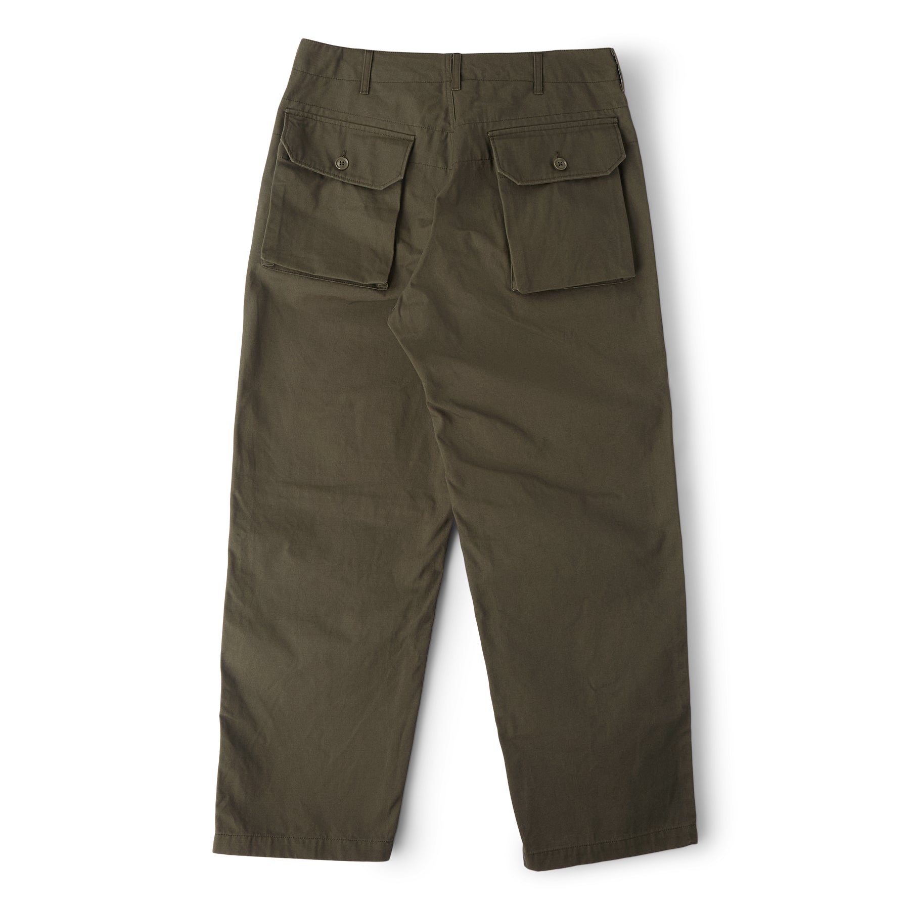 Engineered Garments Norwegian Army Pant (B - Olive Heavyweight Cotton Ripstop)