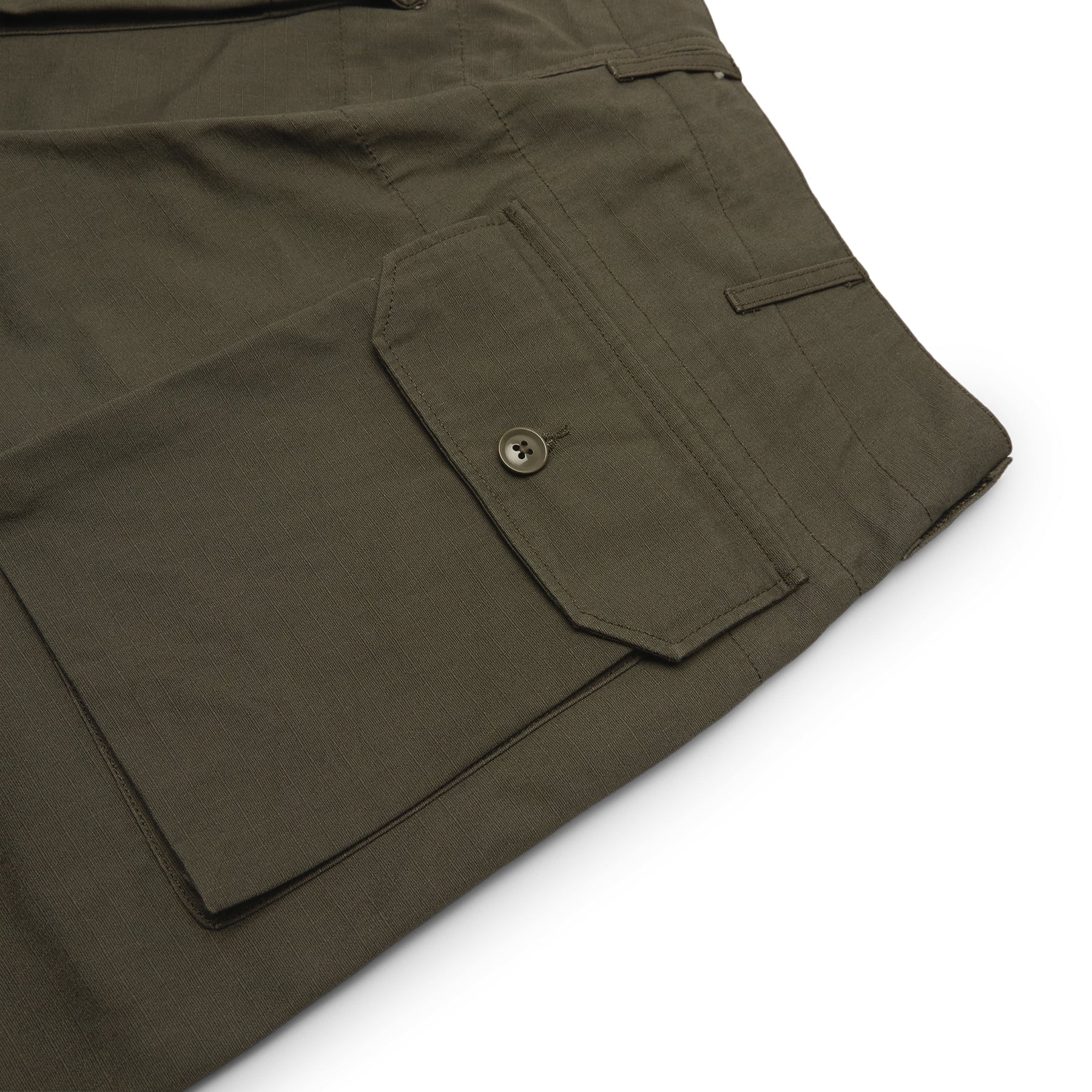 Engineered Garments Norwegian Army Pant (B - Olive Heavyweight Cotton Ripstop)
