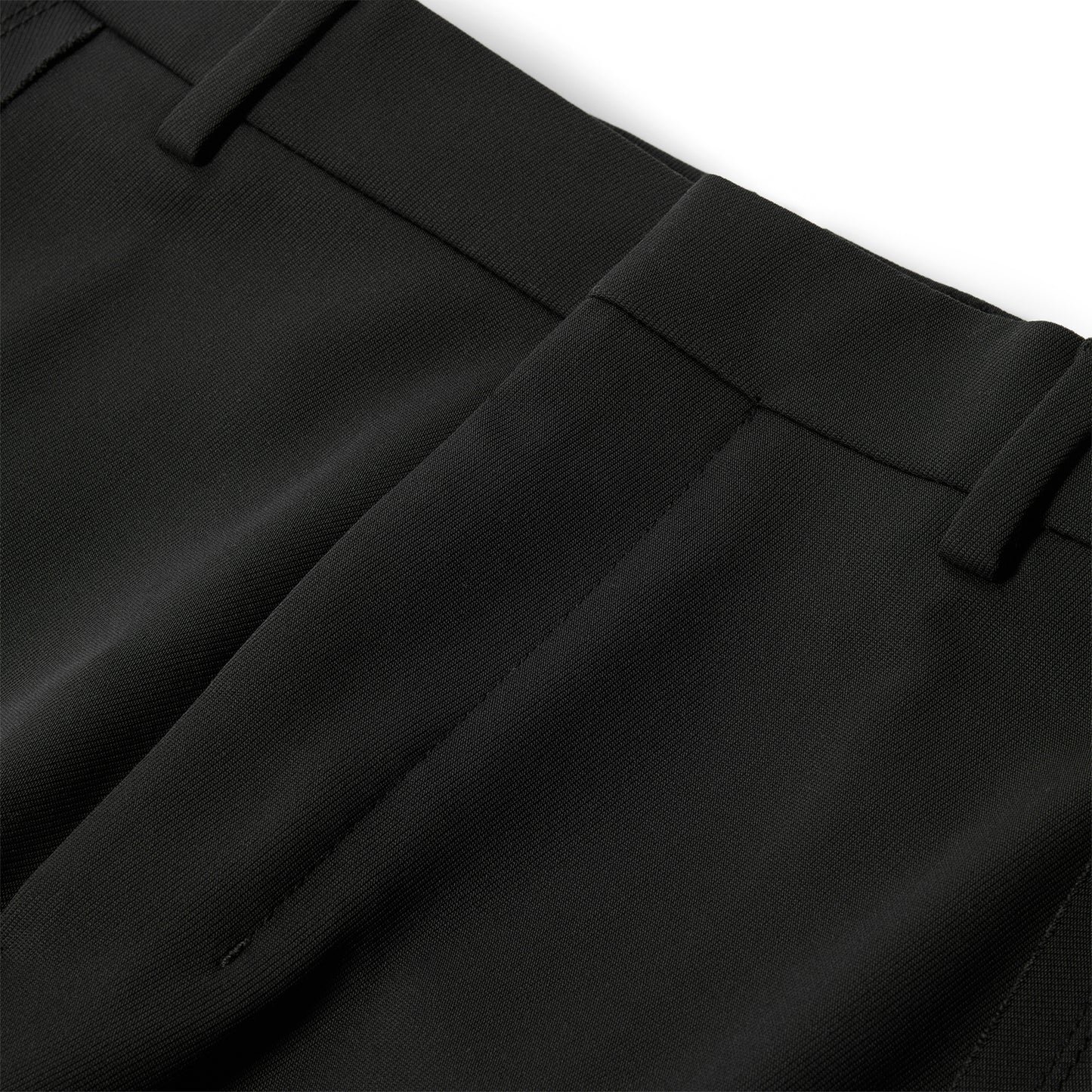 AMI  Wool Elasticated Waist Pant (Anthracite)