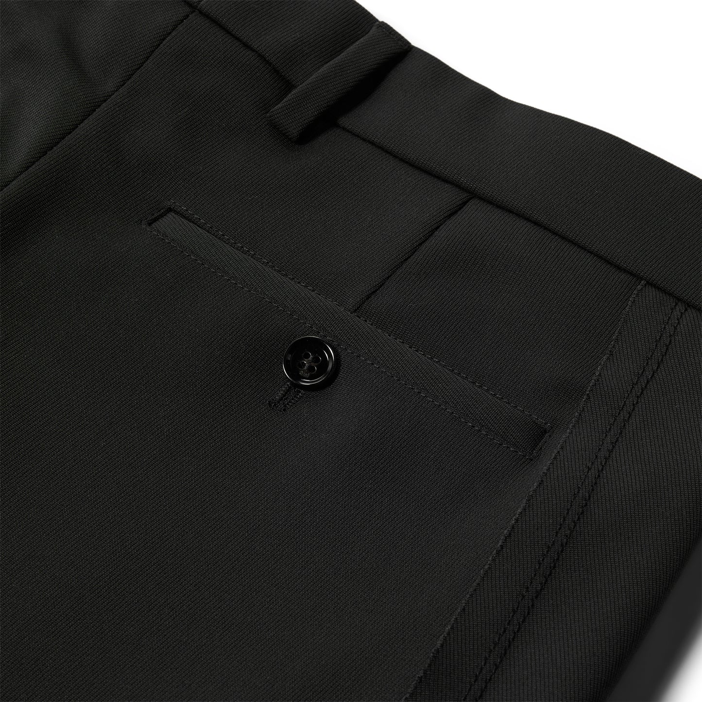 AMI  Wool Elasticated Waist Pant (Anthracite)