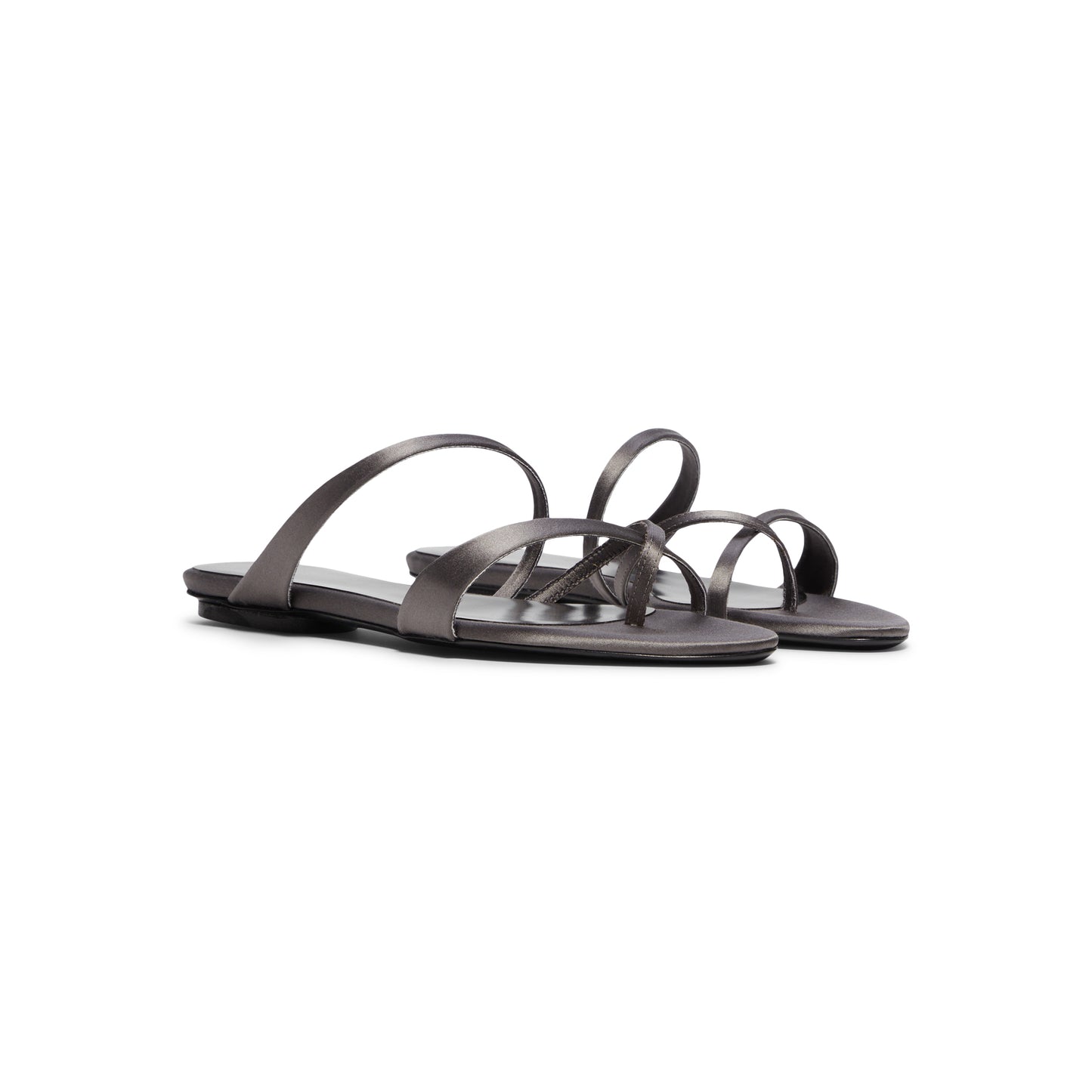 Jude Heath Sandal (Grey Satin)