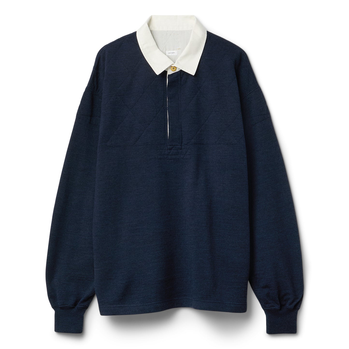Visvim Larkham LS (Superfine) (Navy)