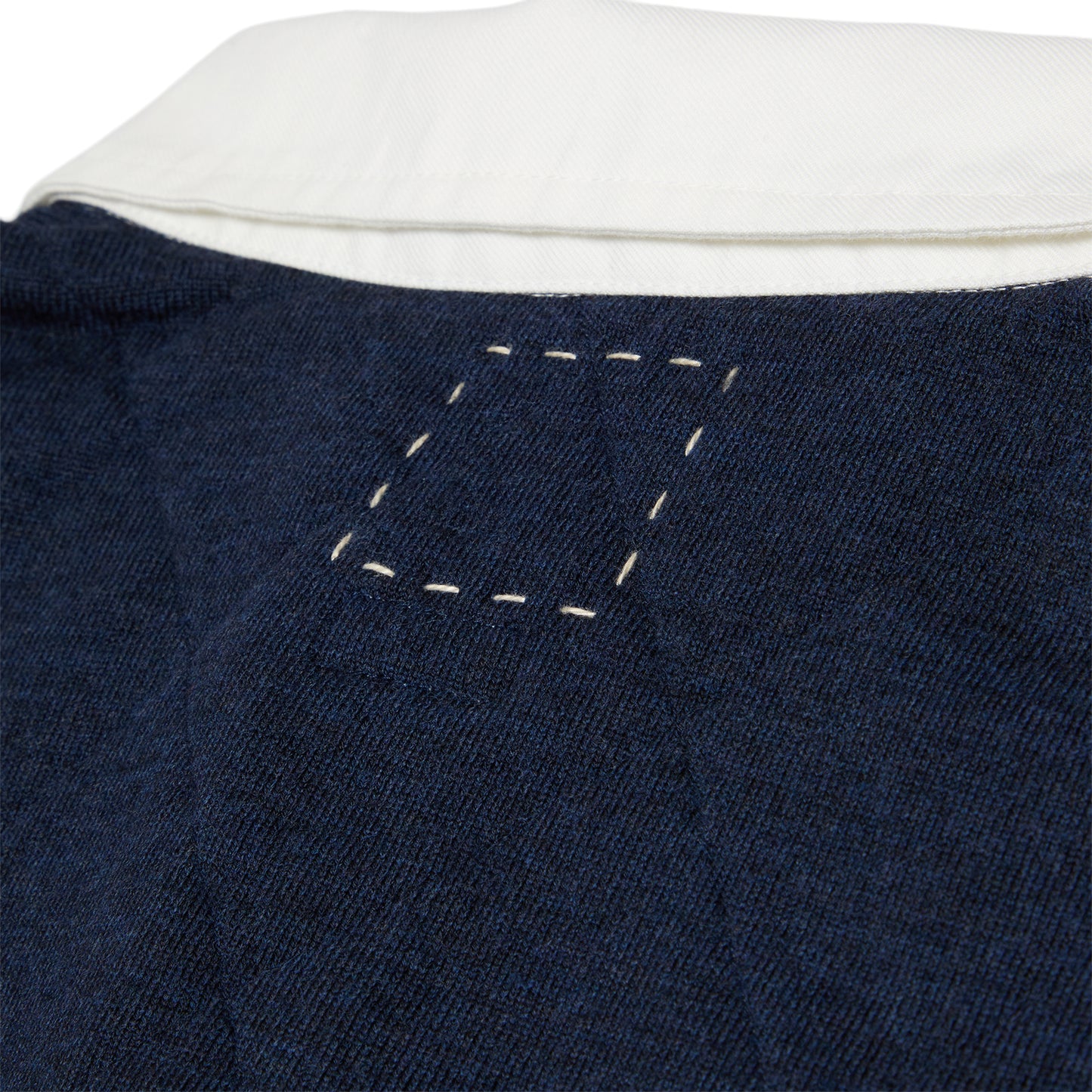 Visvim Larkham LS (Superfine) (Navy)