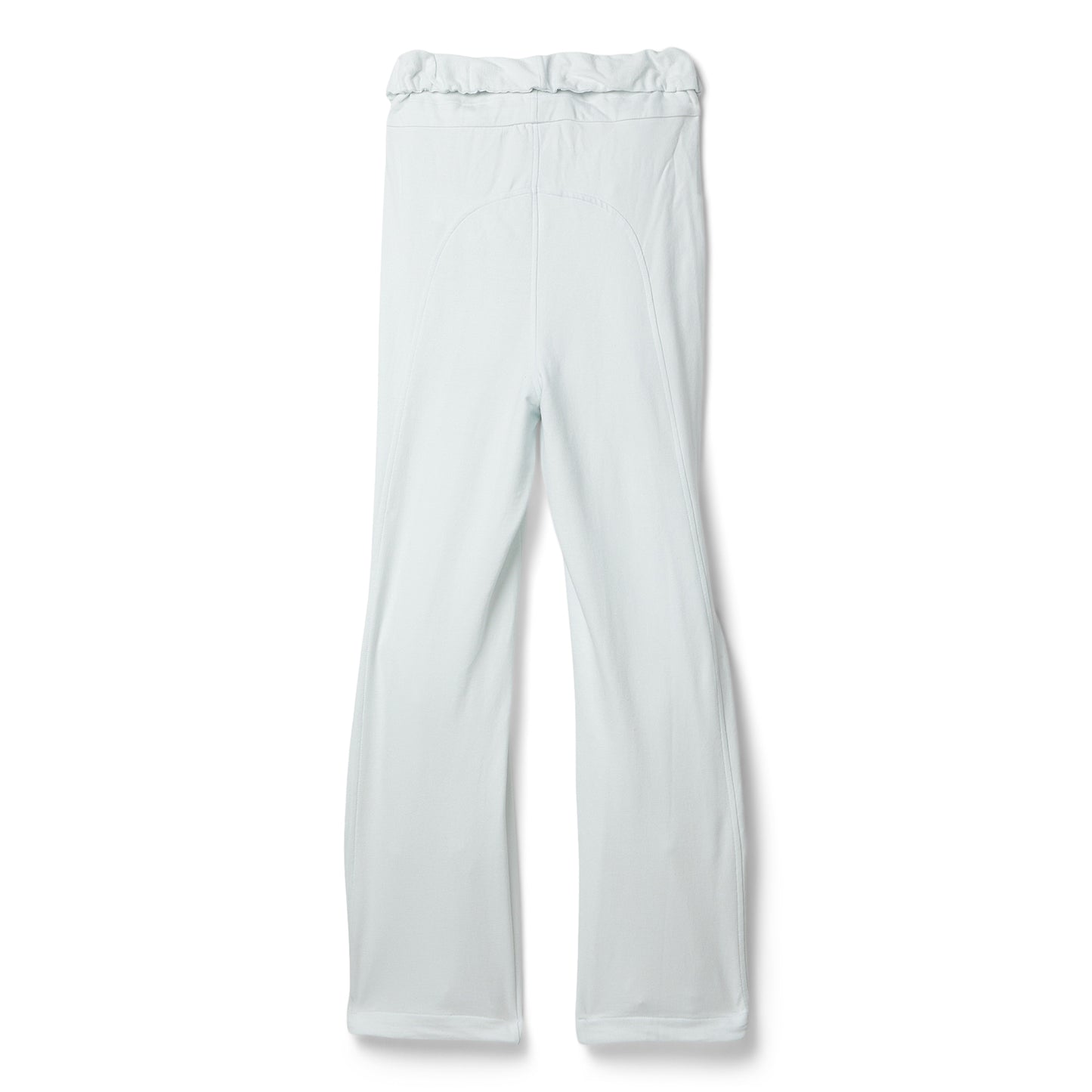 OPEN YY Rolled Waist Sweat Cargo Pants (Minty White)