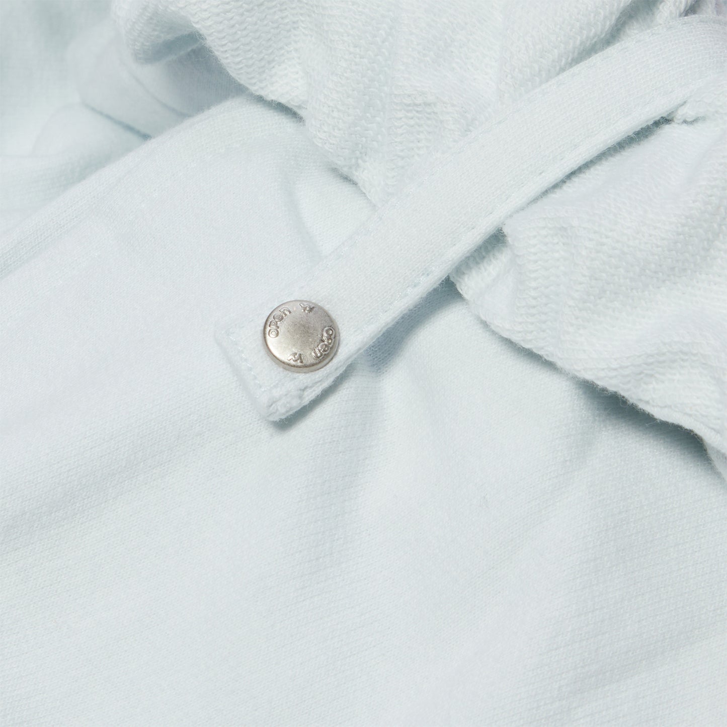 OPEN YY Rolled Waist Sweat Cargo Pants (Minty White)