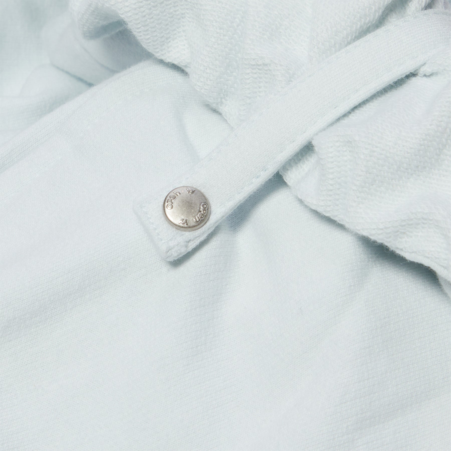 OPEN YY Rolled Waist Sweat Cargo Pants (Minty White)