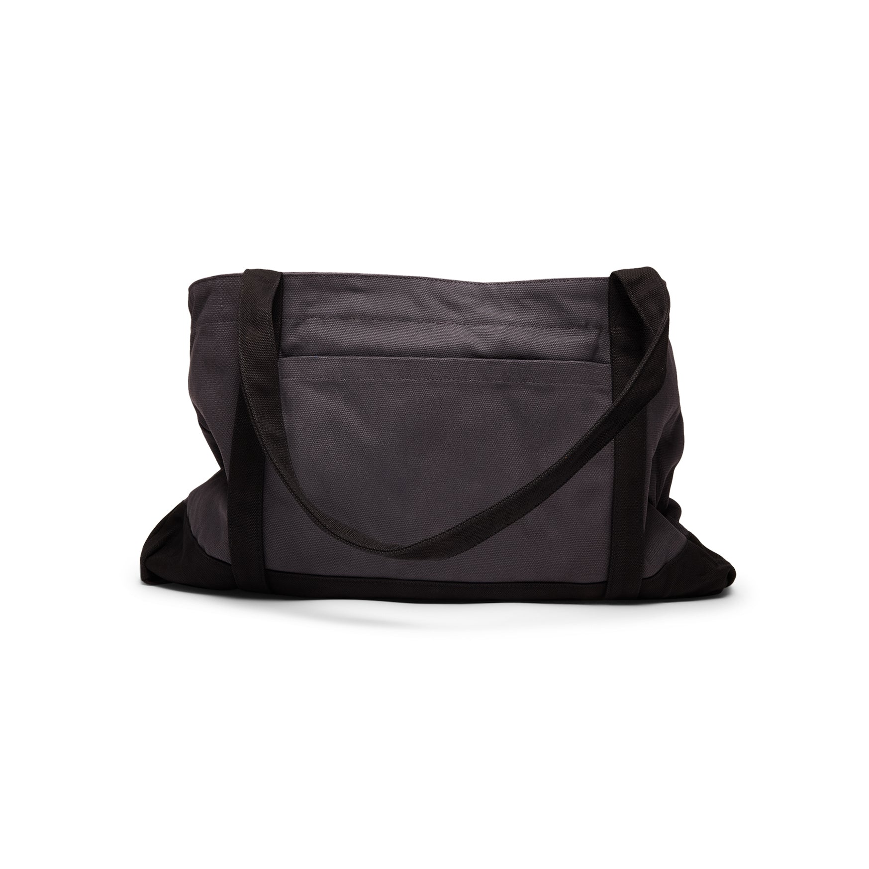 Adidem Asterisks Chainstitch Script Tote Bag (Black)