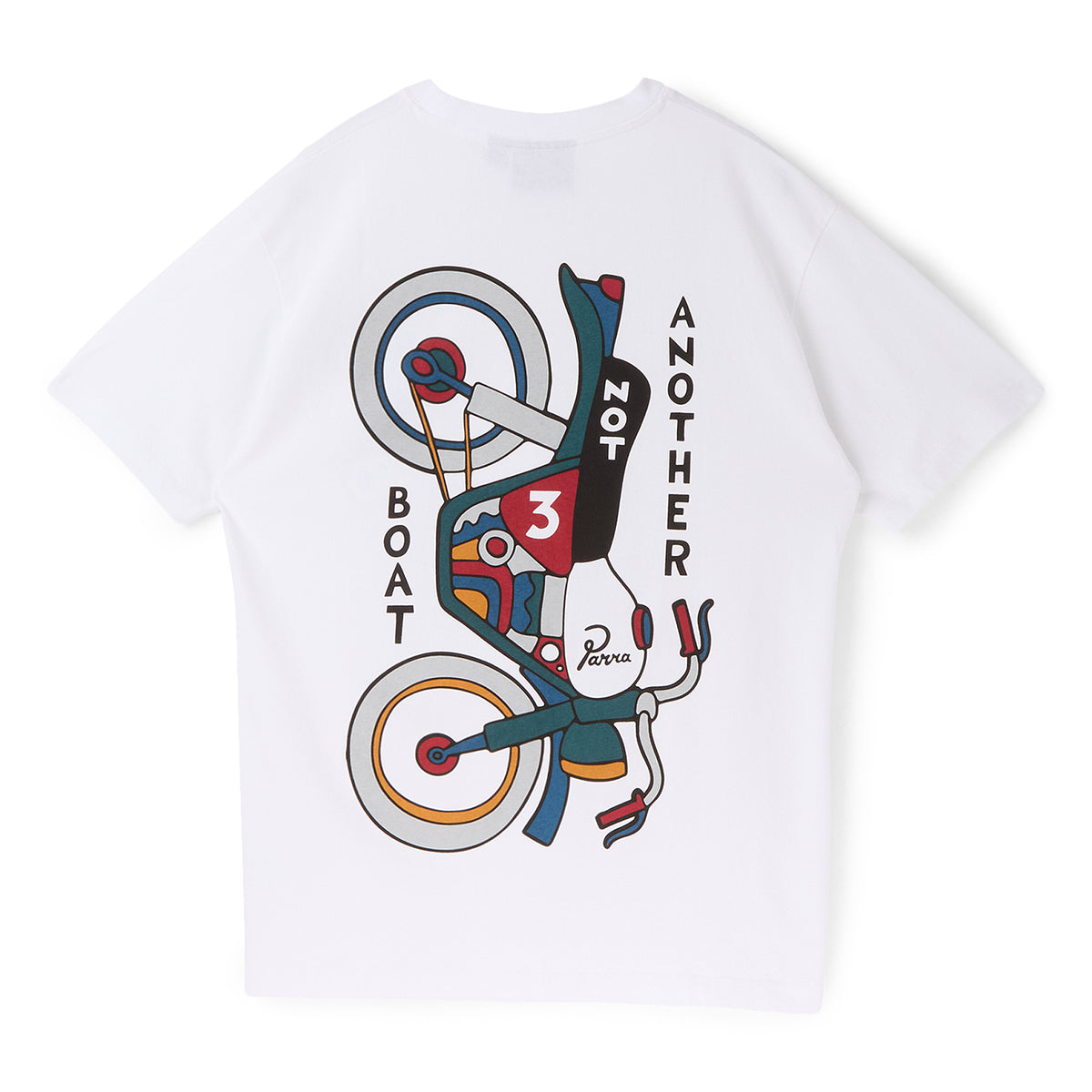 by Parra Not Another Boat T-Shirt (White)