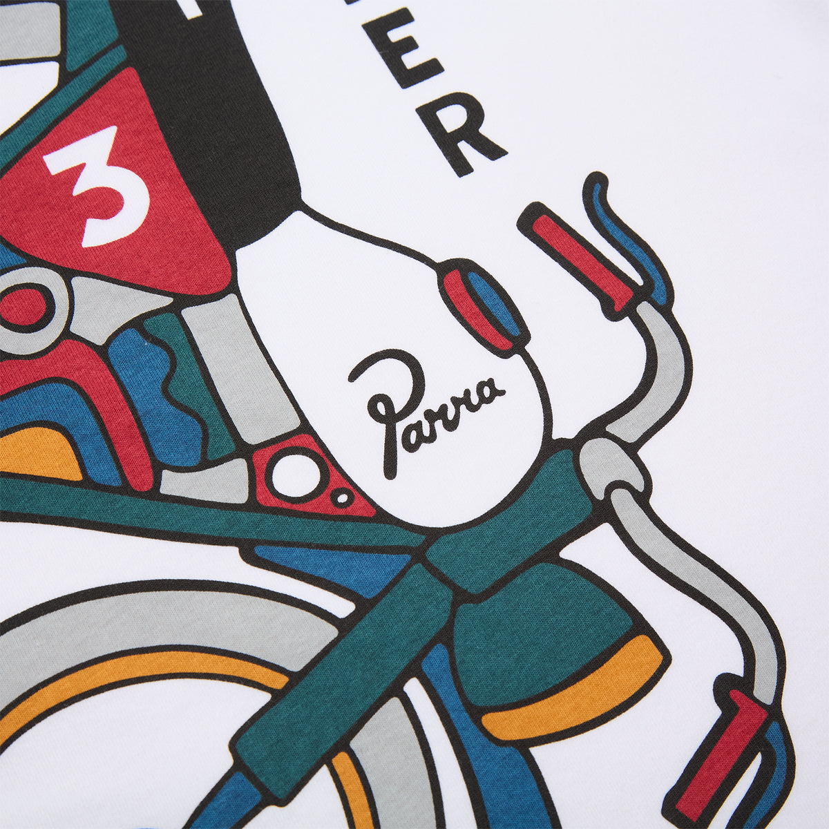 by Parra Not Another Boat T-Shirt (White)