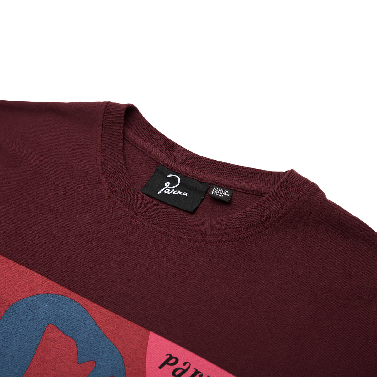 by Parra Tripped Up T-Shirt (Dark Red)