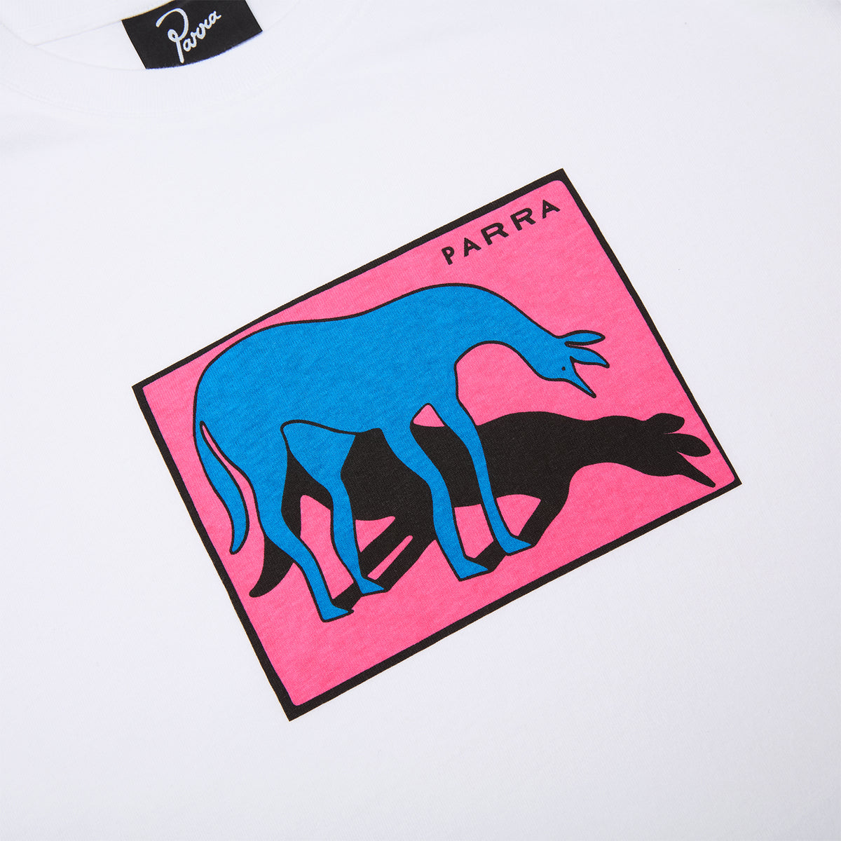 by Parra Sad Horse T-Shirt (White)