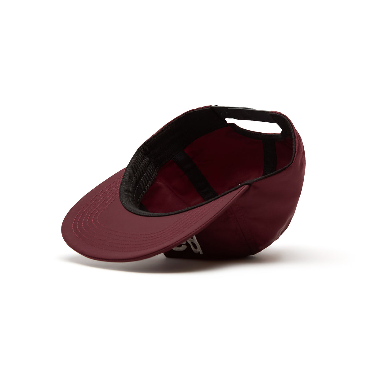by Parra Distorted 90S Memory 6 Panel Hat (Dark Red)