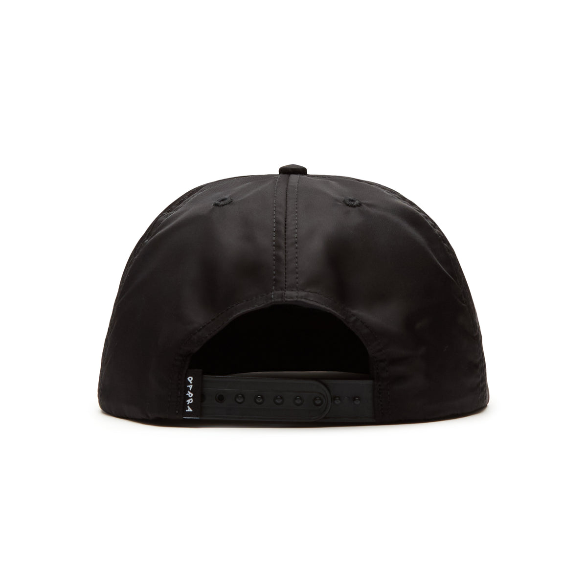 by Parra Distorted 90S Memory 6 Panel Hat (Black)