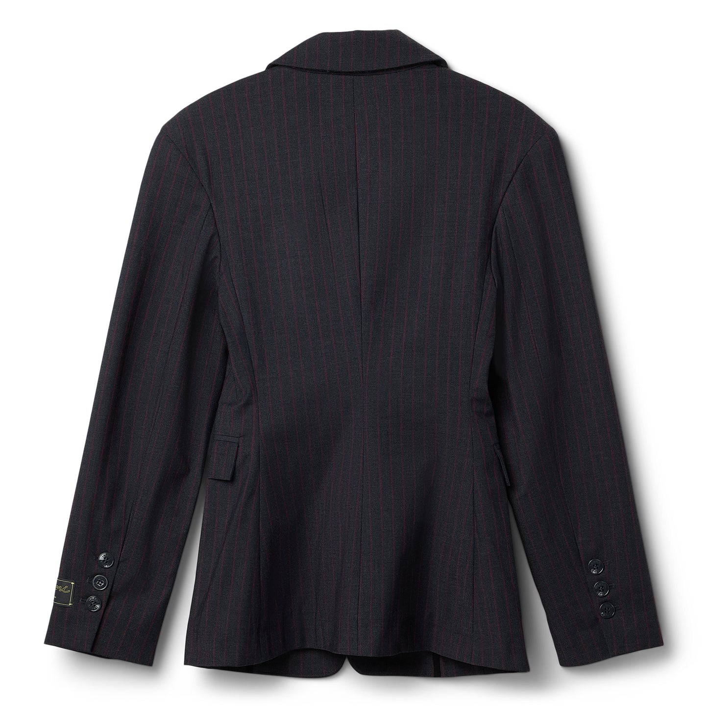 GANNI Stretch Stripe Blazer (Phantom)