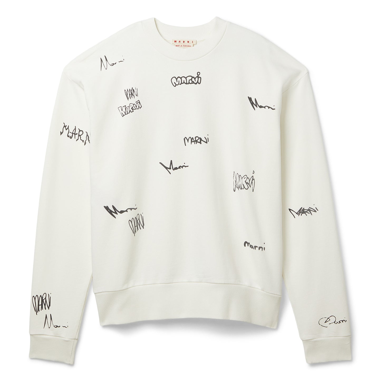 MARNI Logo Sweatshirt (Natural White)