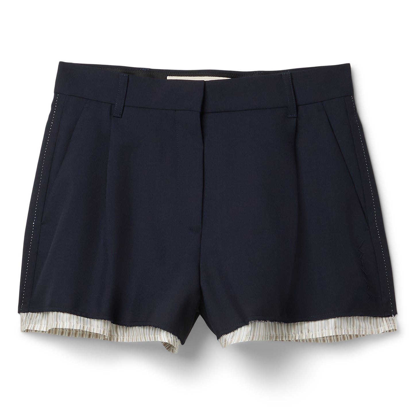 MARNI Wool Shorts (Blue/Black)