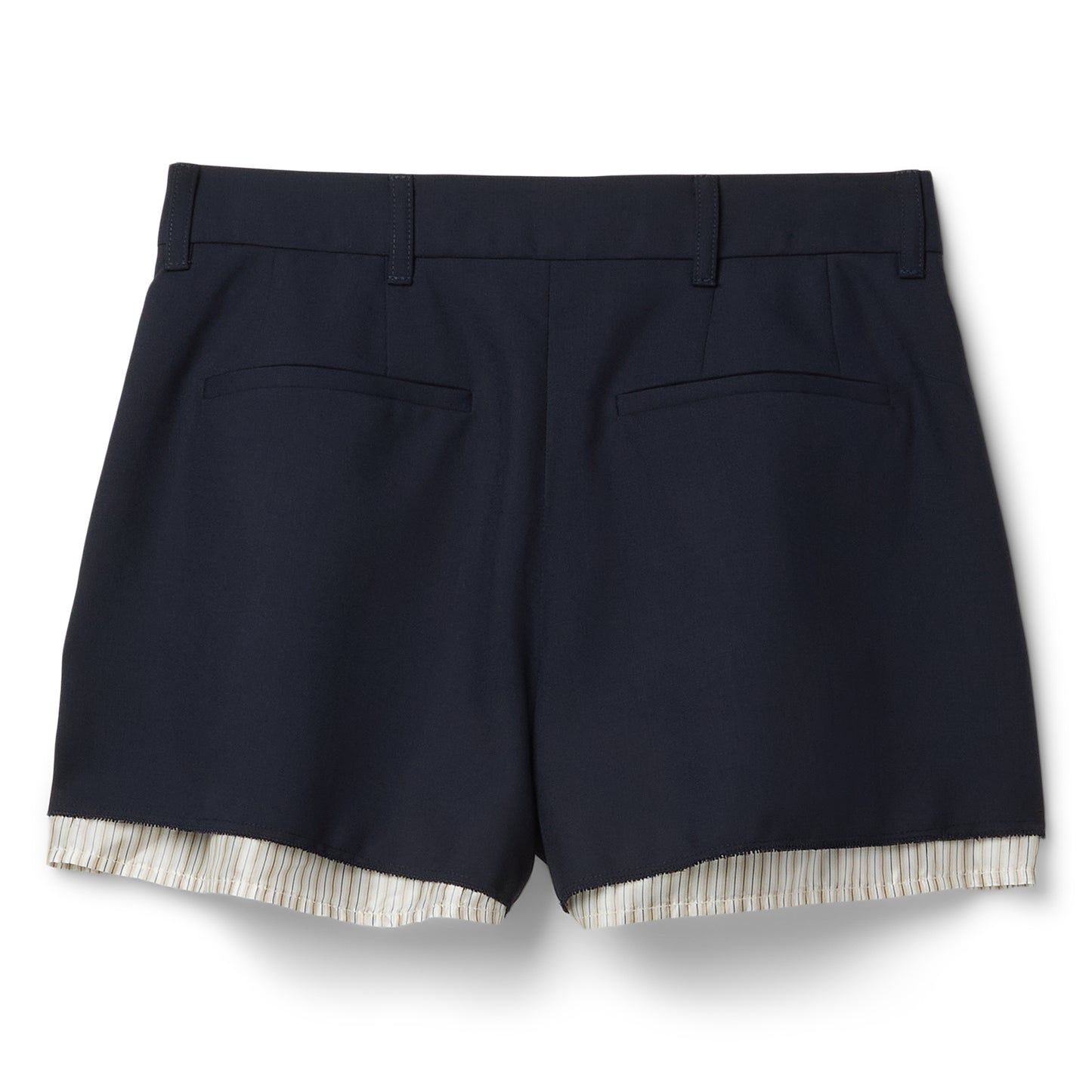 MARNI Wool Shorts (Blue/Black)