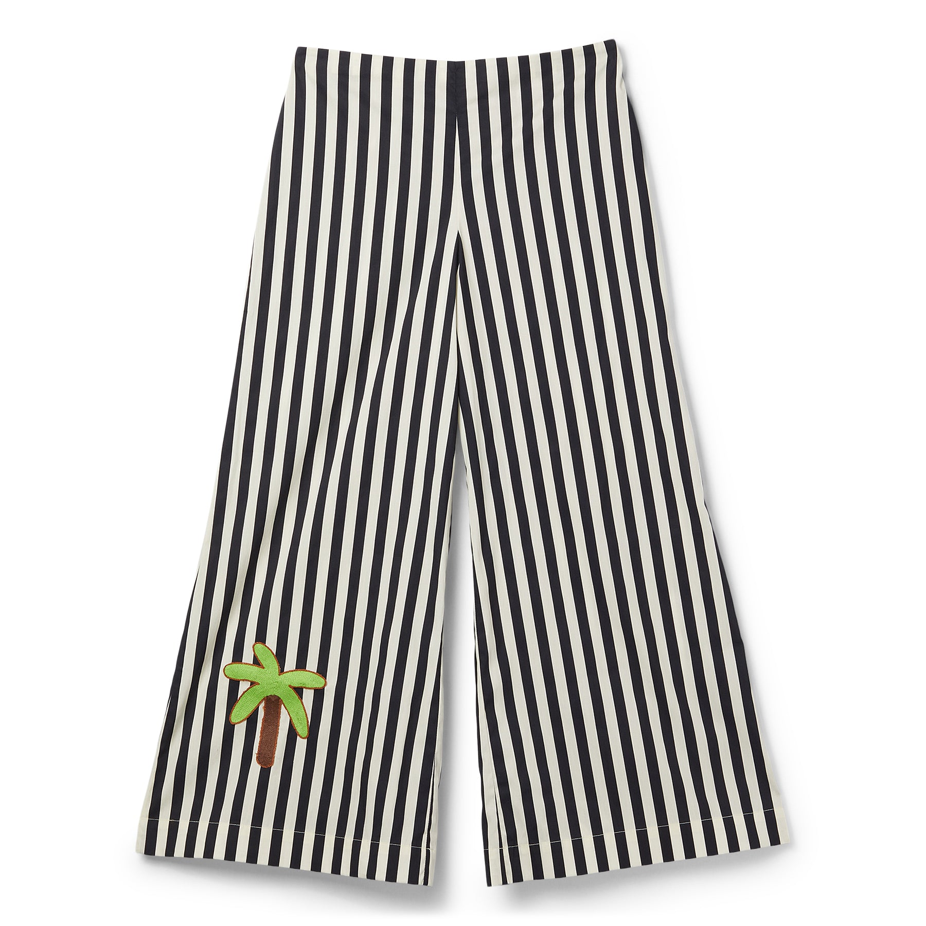 Simon Miller Ari Poplin Pant (Black/White stripe)
