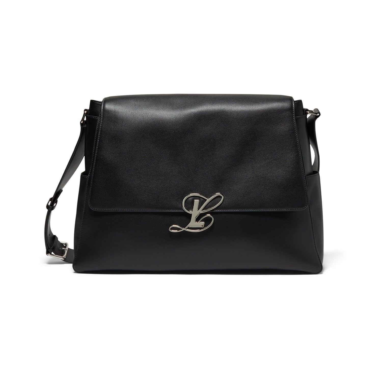 Luar Messenger Bag (Smooth black)
