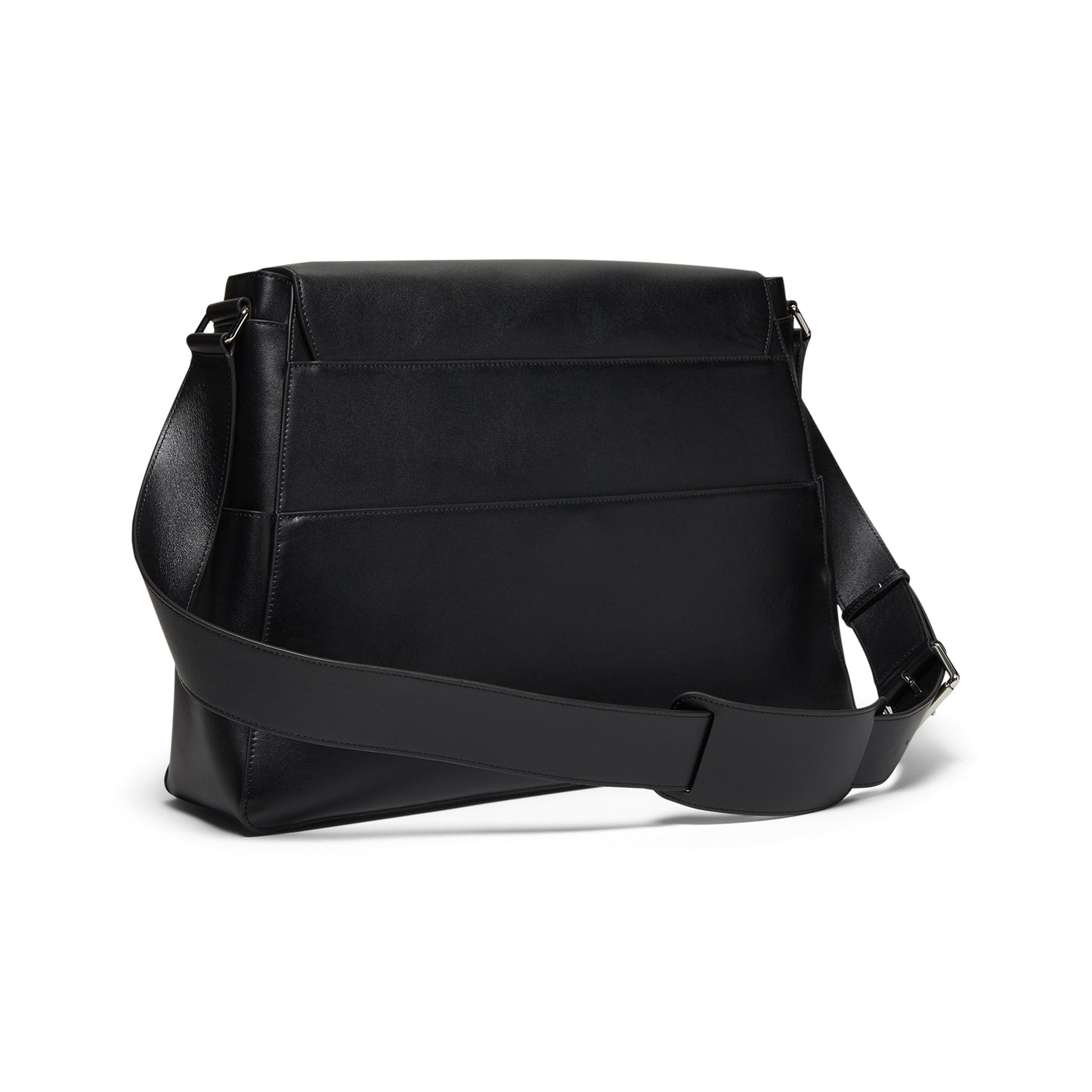 Luar Messenger Bag (Smooth black)