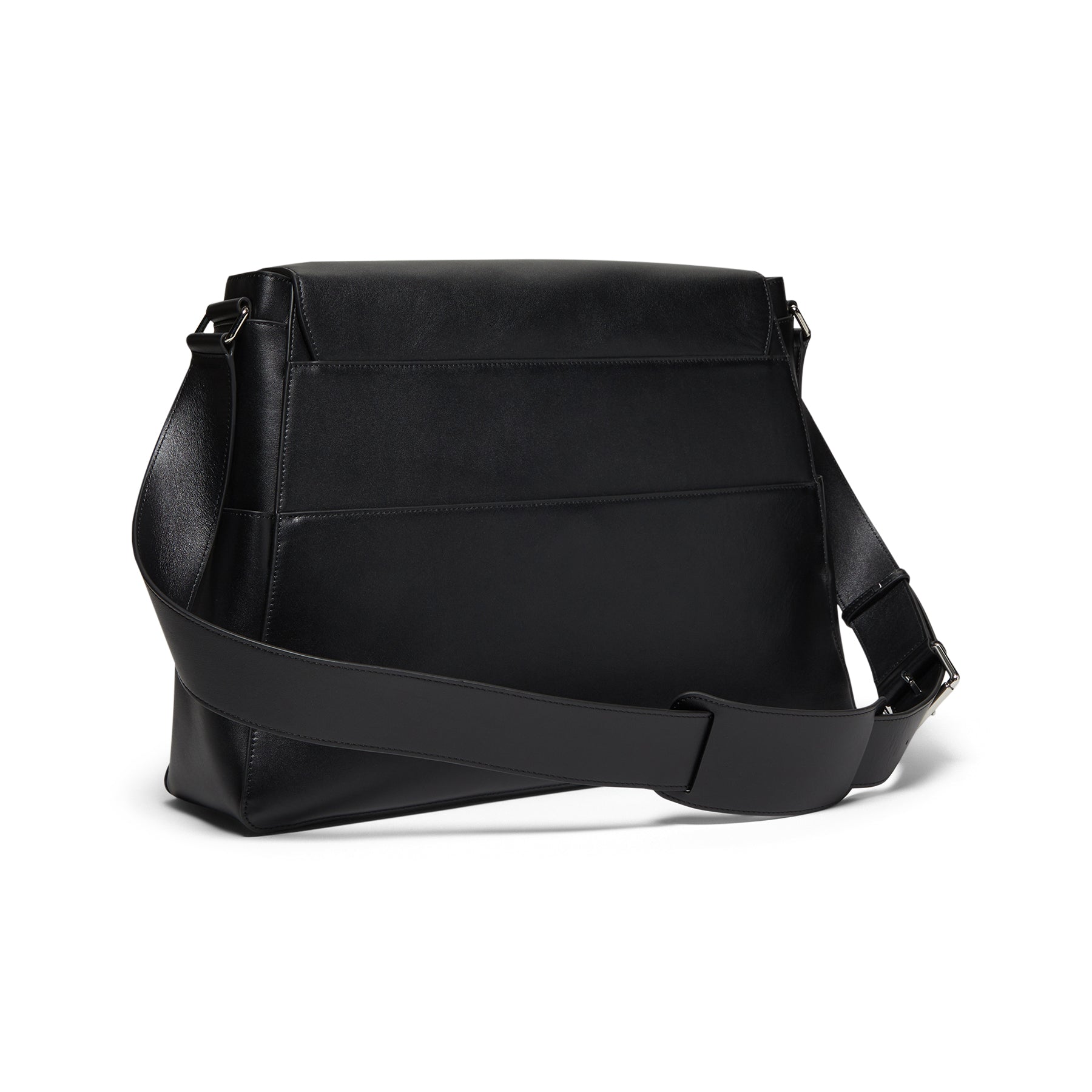 Luar Messenger Bag (Smooth black)