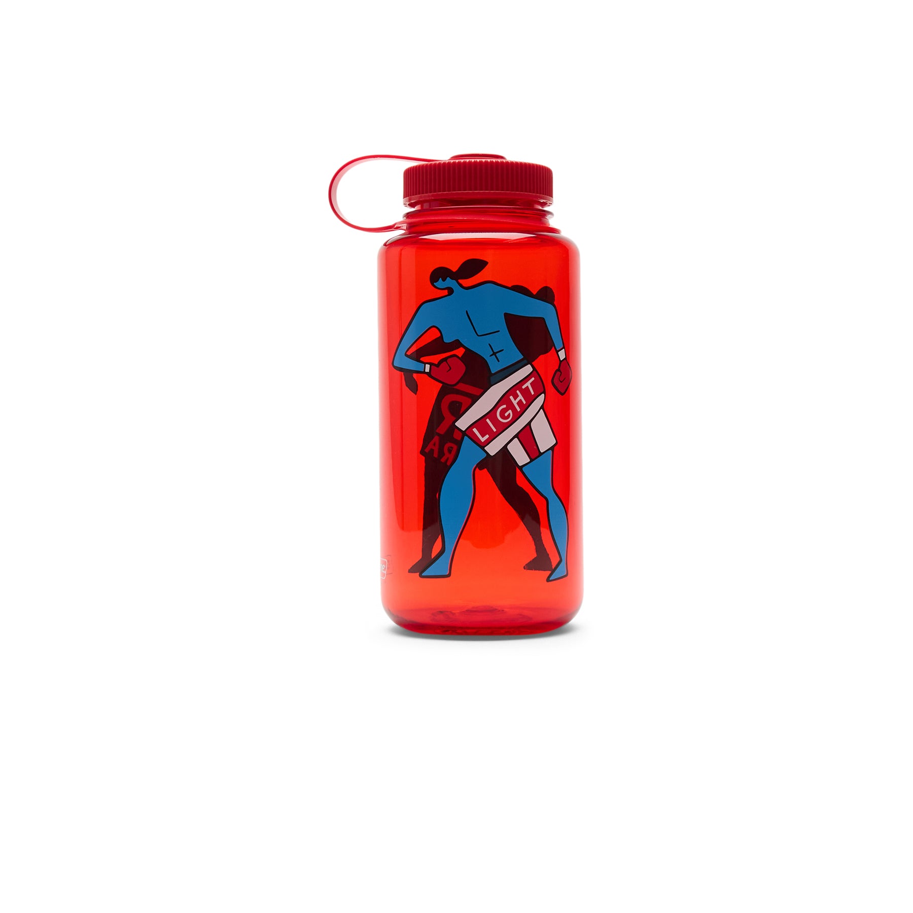 By Parra Water Slapped Nalgene Bottle (Red)