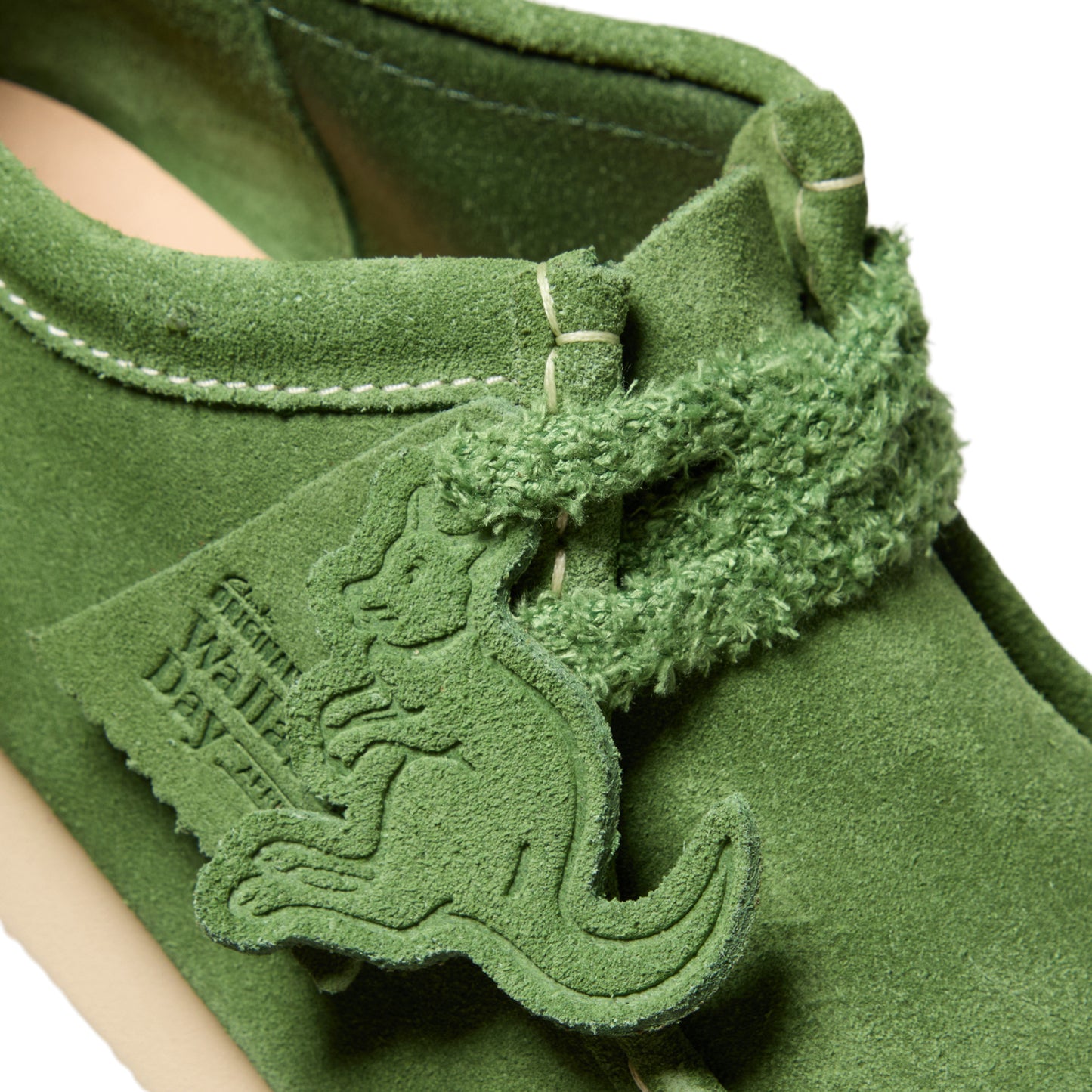 Clarks Wallabee Day Pack (Green Suede)