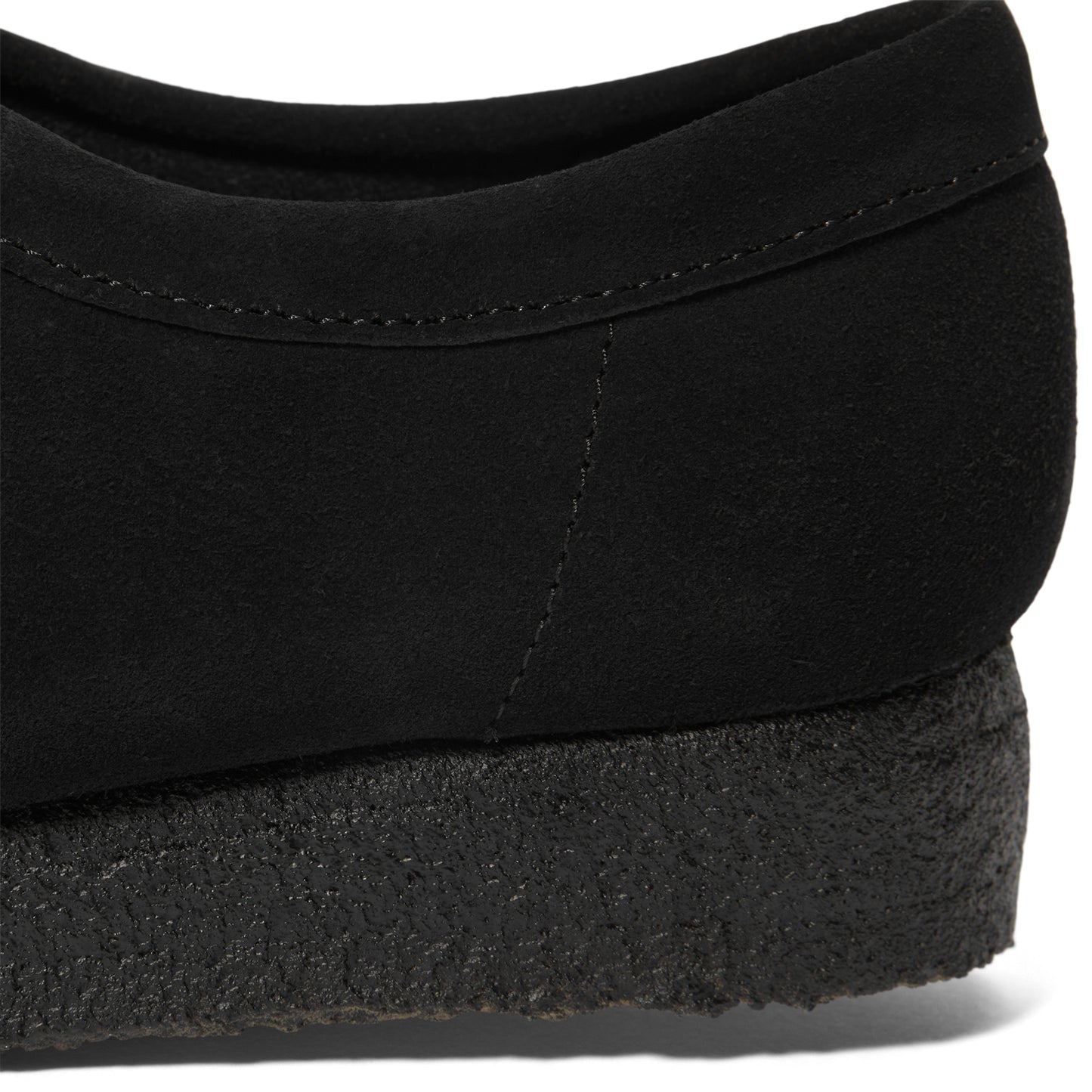 Clarks Womens Wallabee (Black Suede)
