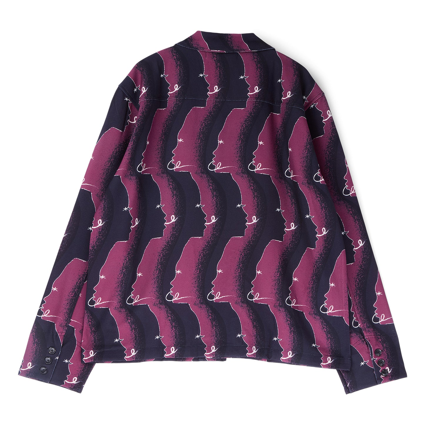Adidem Asterisks Faces Evening Shirt (Dark)