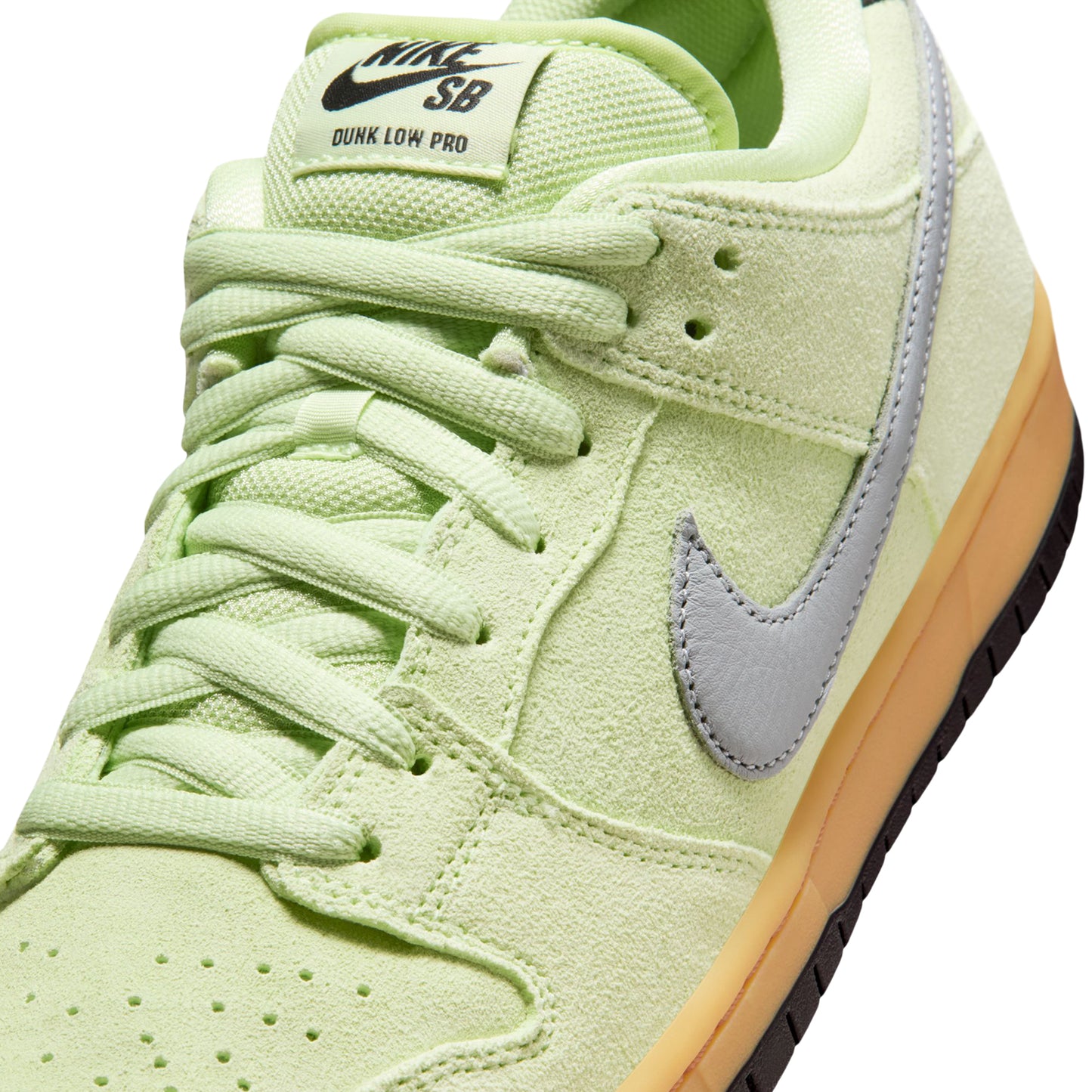 Nike SB Dunk Low Pro PRM (Lt Liquid Lime/Wolf Grey-Black)