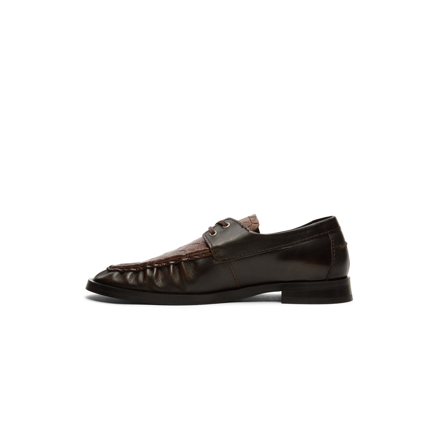 Miista Edelira Brown Derby Loafers (Brown)