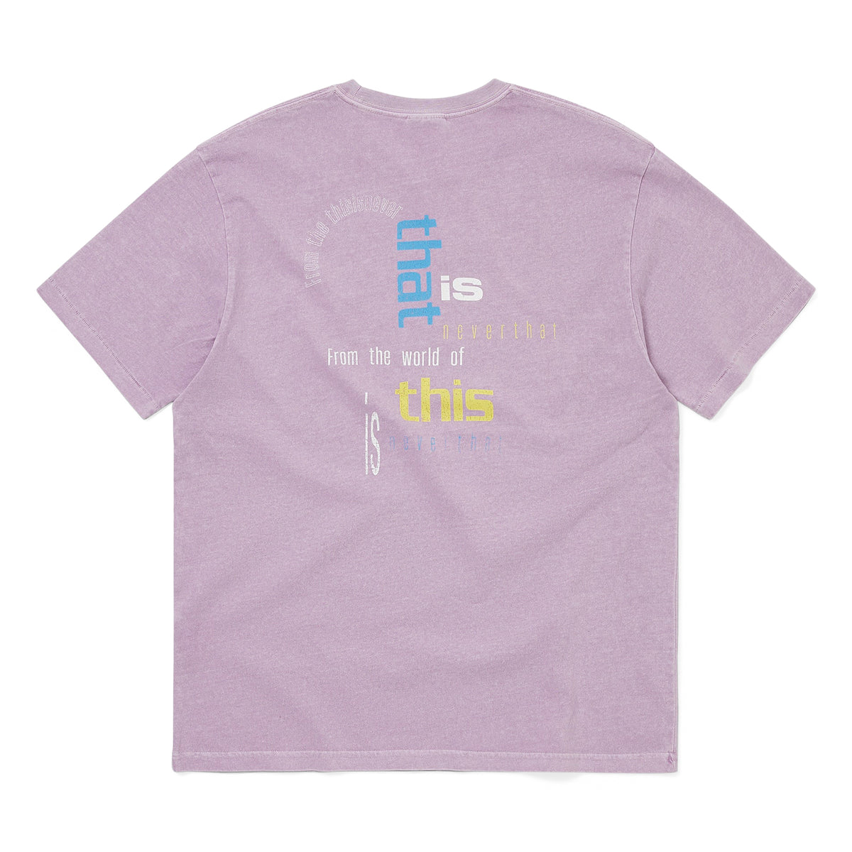 thisisneverthat From the World Tee (Plum)
